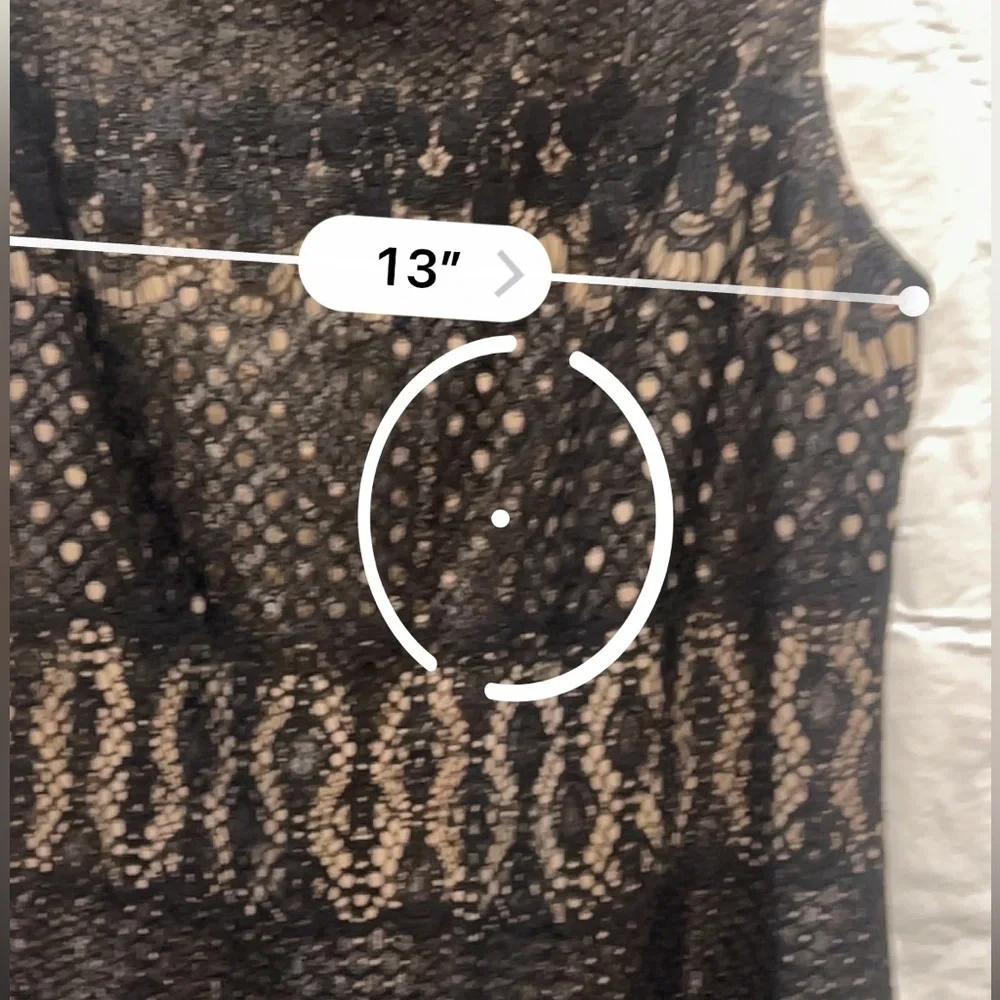 CeCe by Cynthia Steffe black lace dress 
size 4 - Picture 11 of 12